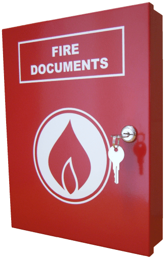 Fire Document Box For Safe Keeping of Important Fire System Documents